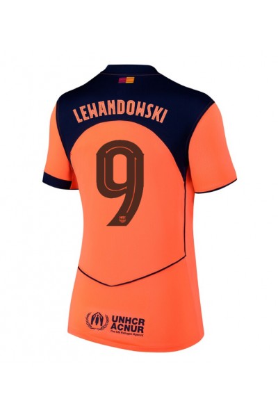 Barcelona Robert Lewandowski #9 Jalkapallovaatteet Naisten Kolmaspaita 2025-26 Lyhythihainen Barcelona Robert Lewandowski #9 Jalkapallovaatteet Naisten Kolmaspaita 2025-26 Lyhythihainen